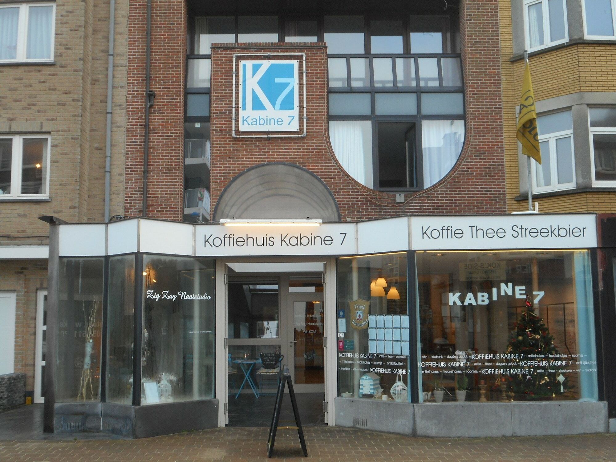 Bed Aan Zee Kabine7 Koksijde Exterior foto